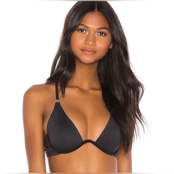 FREE PEOPLE Ari Underwire black bra, convertible straps, lined, 32D NWT - Picture 5 of 5